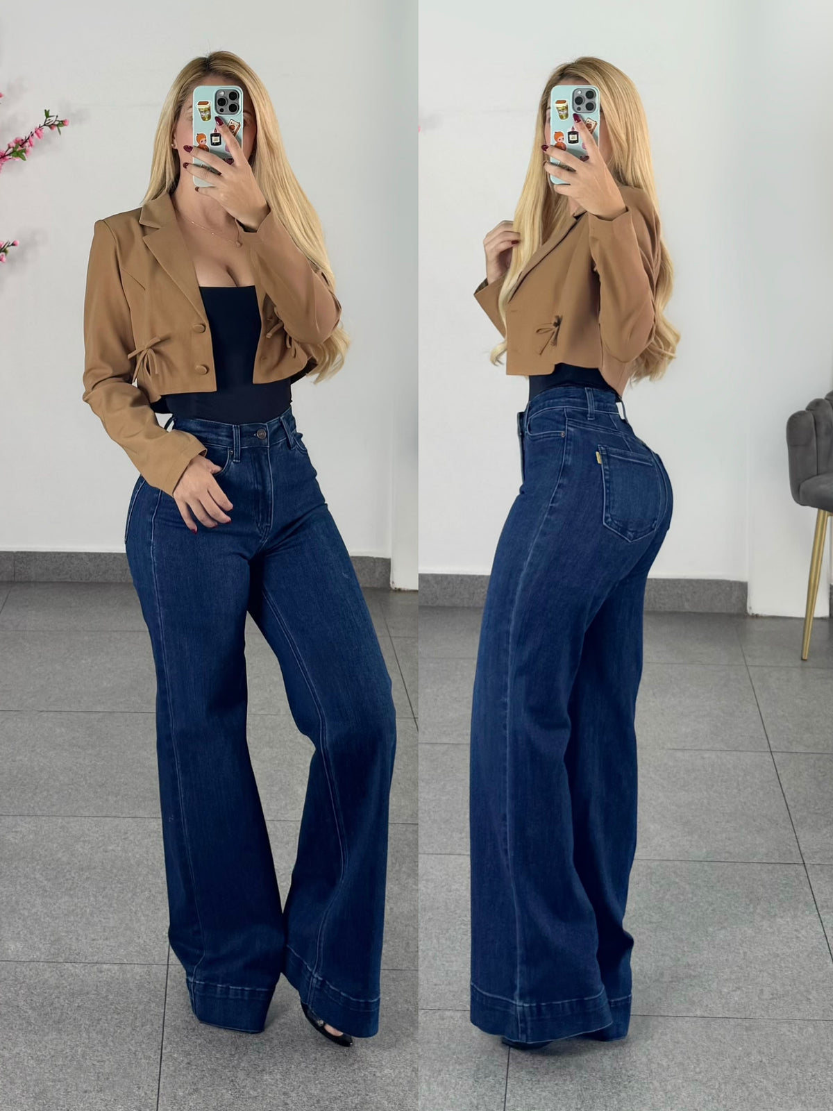 Vibrant doble push up oscuro