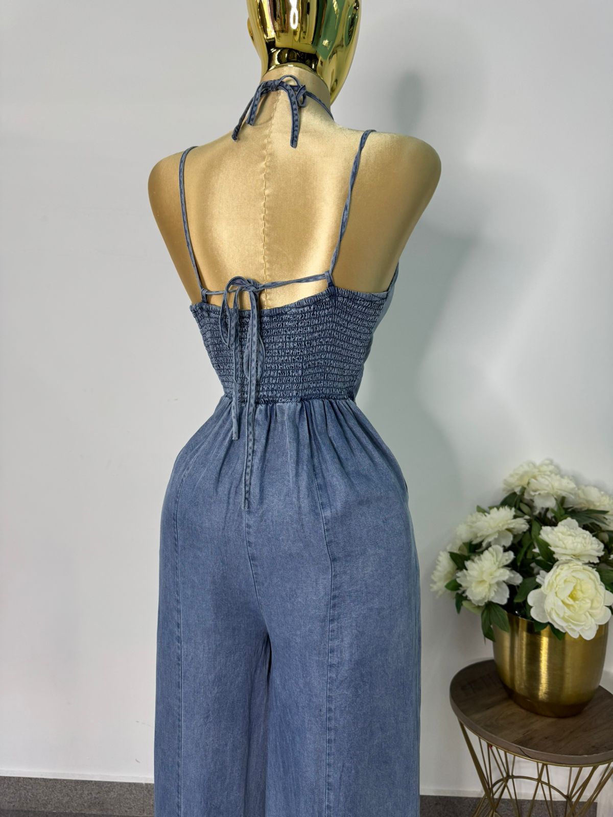 Jumpsuit tipo mezclilla