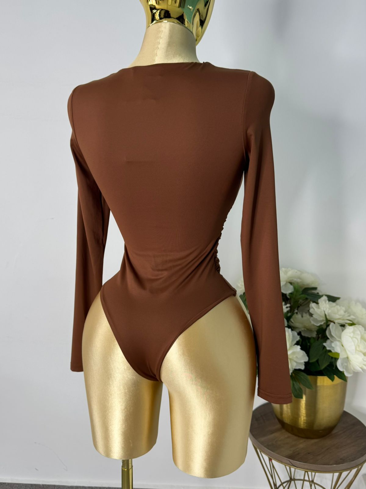 Body manga larga cafe