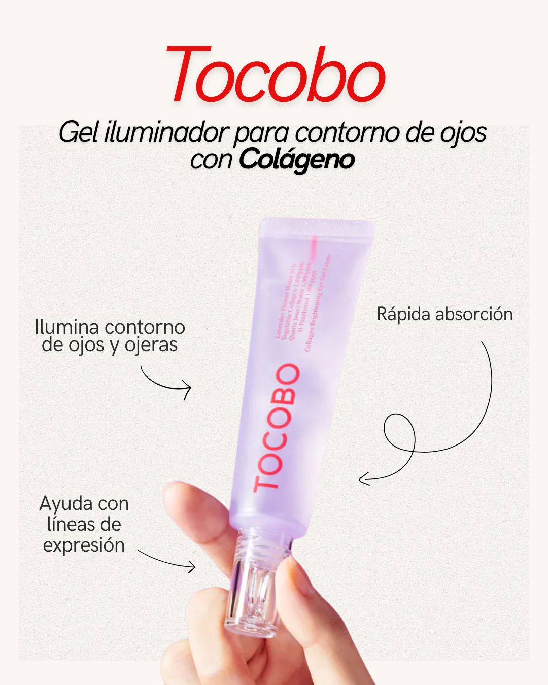 Tocobo contorno de ojos