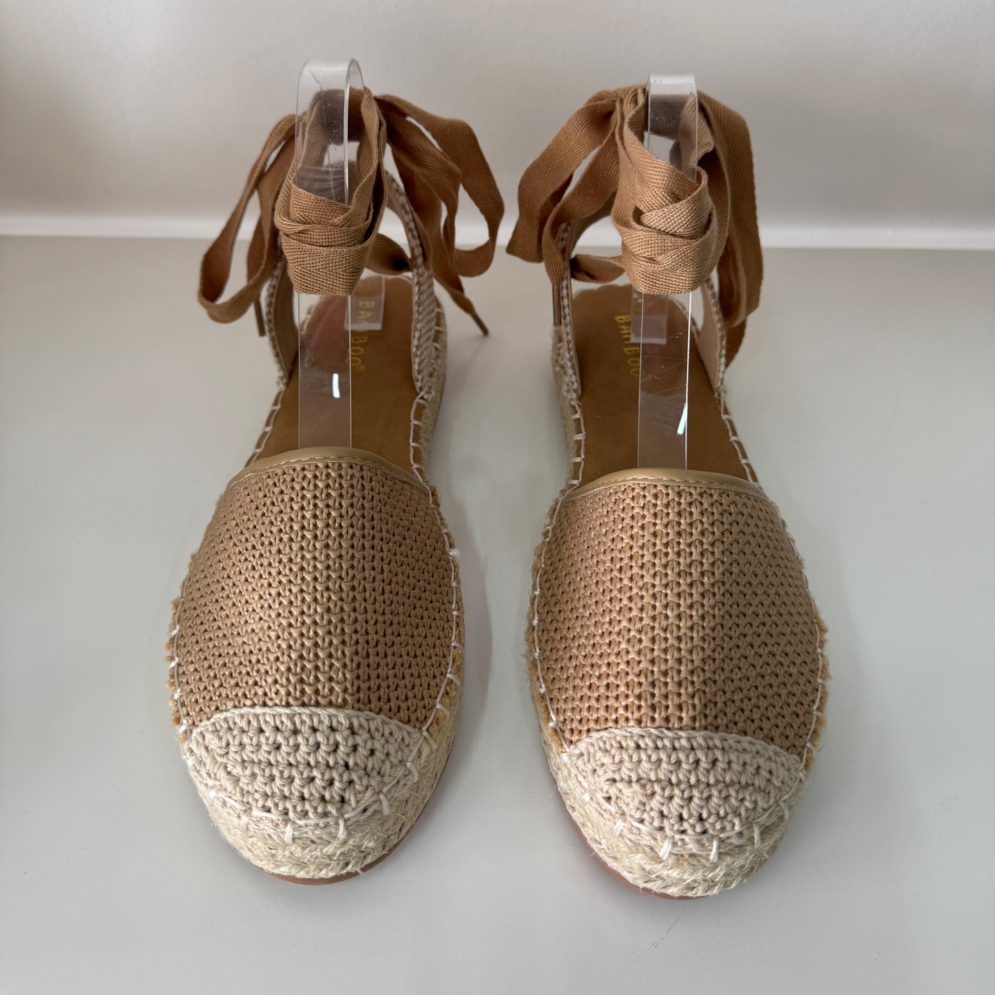 Alpargatas de piso beige