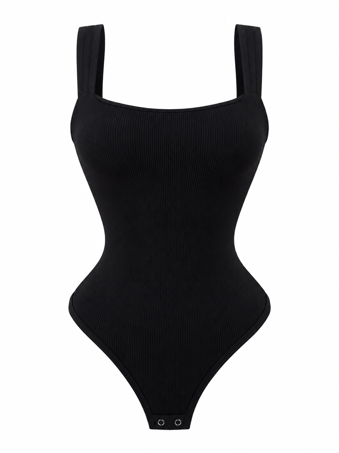 Body acanalado negro