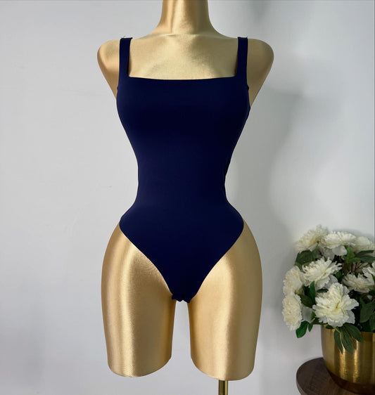 Body doble licra Navy