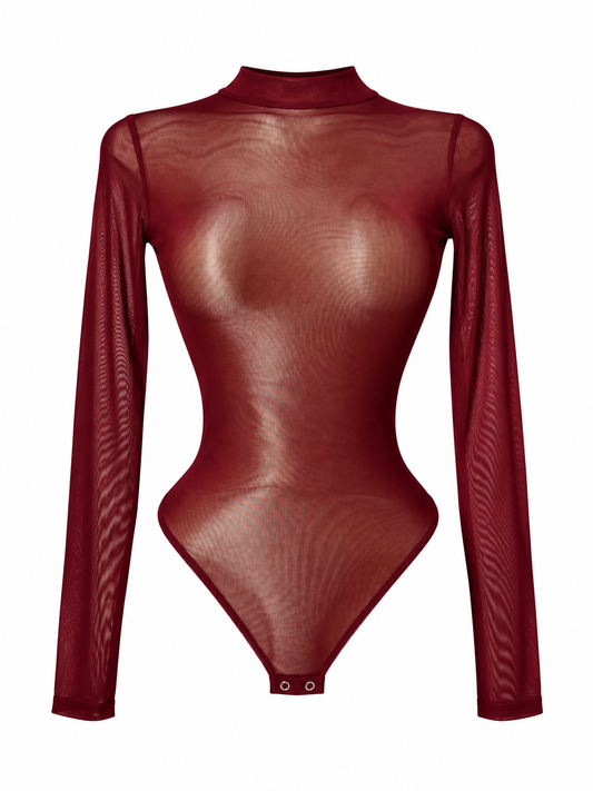 Body mesh burgundy