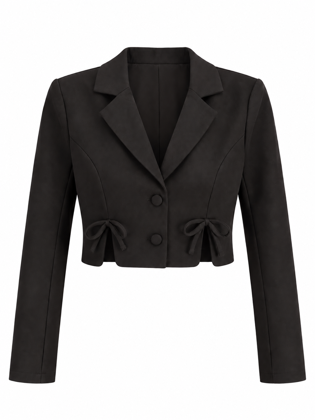Blazer corto negro