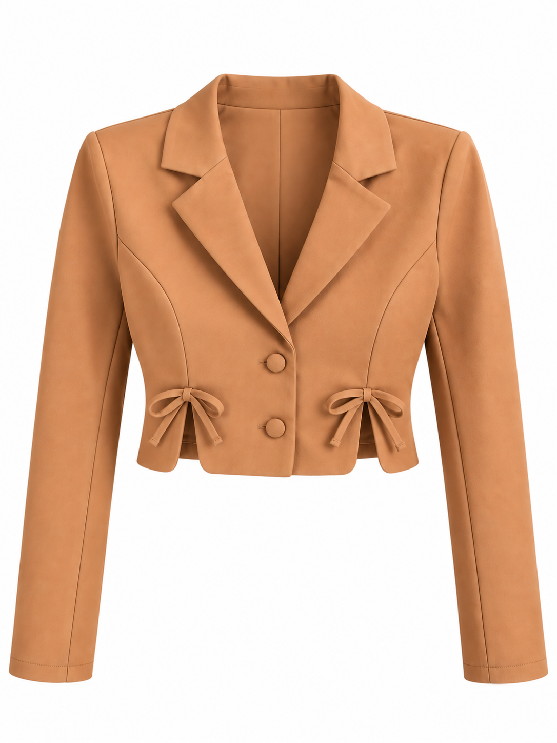 Blazer corto cafe