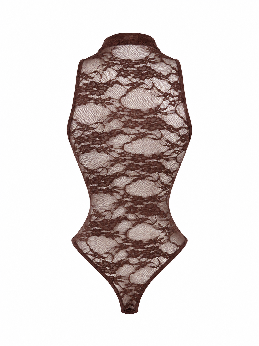 Body encaje chocolate