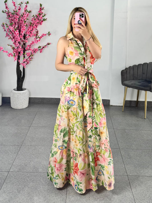 Vestido Floreado Gaza