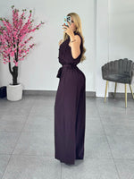 Jumpsuit Napoleon burgundy