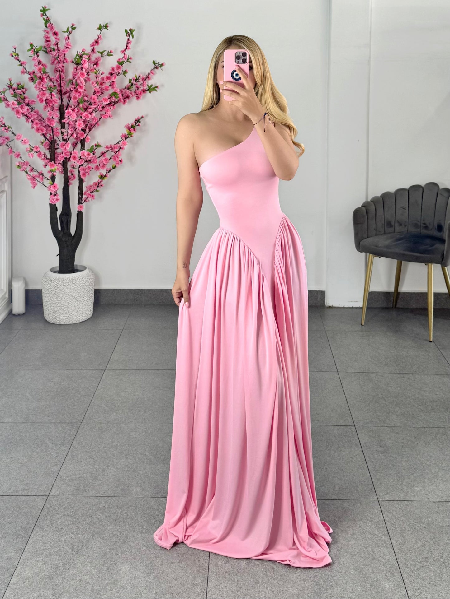 Vestido rosita largo