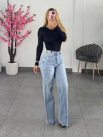 Vibrant recto claro deslavado