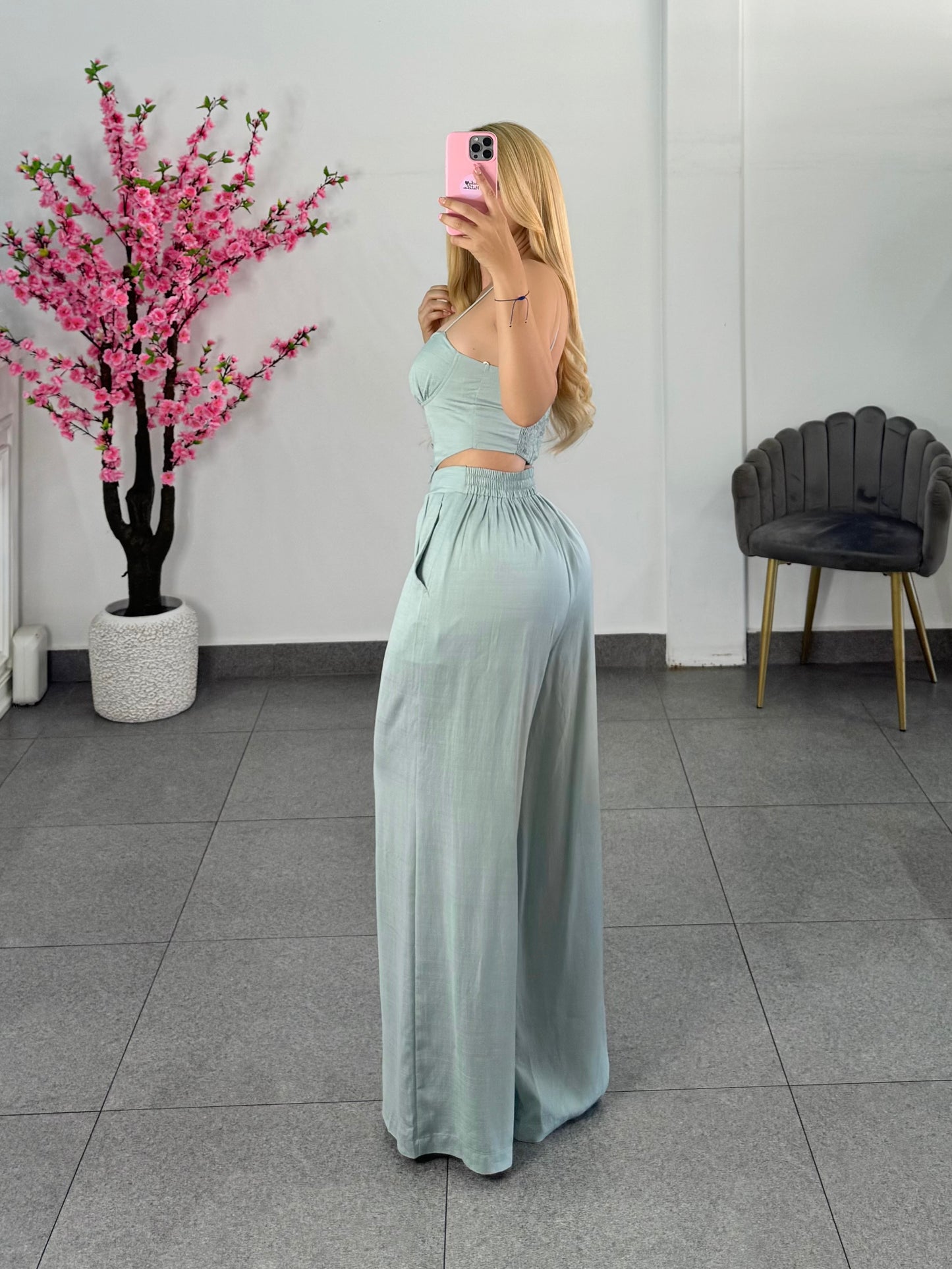 Set verde menta