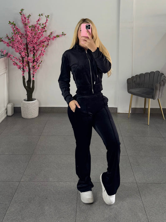 Pants negro terciopelo