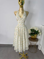 vestido midi limones