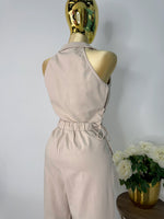 Set lino beige