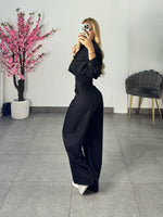 Conjunto jacket & pantalon negro