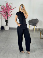 Set top & pantalón negro