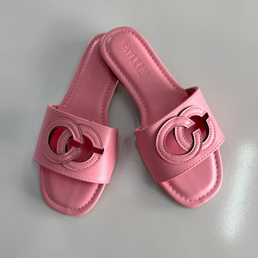 Sandalias rosas