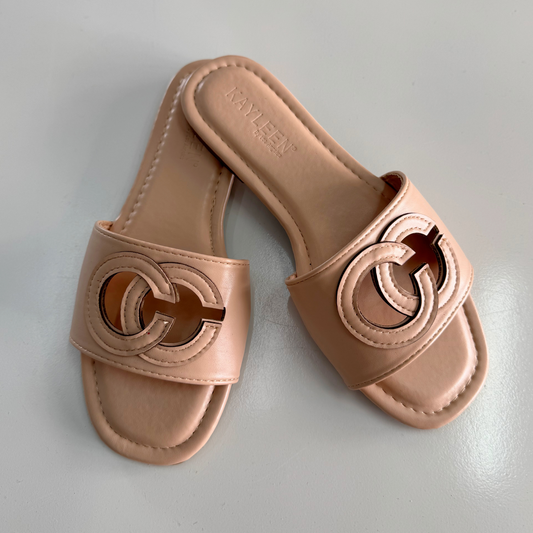 Sandalias beige