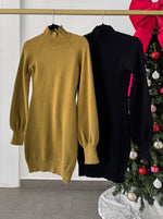 Vestido sueter negro