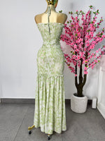 Vestido verde largo