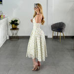 vestido midi limones