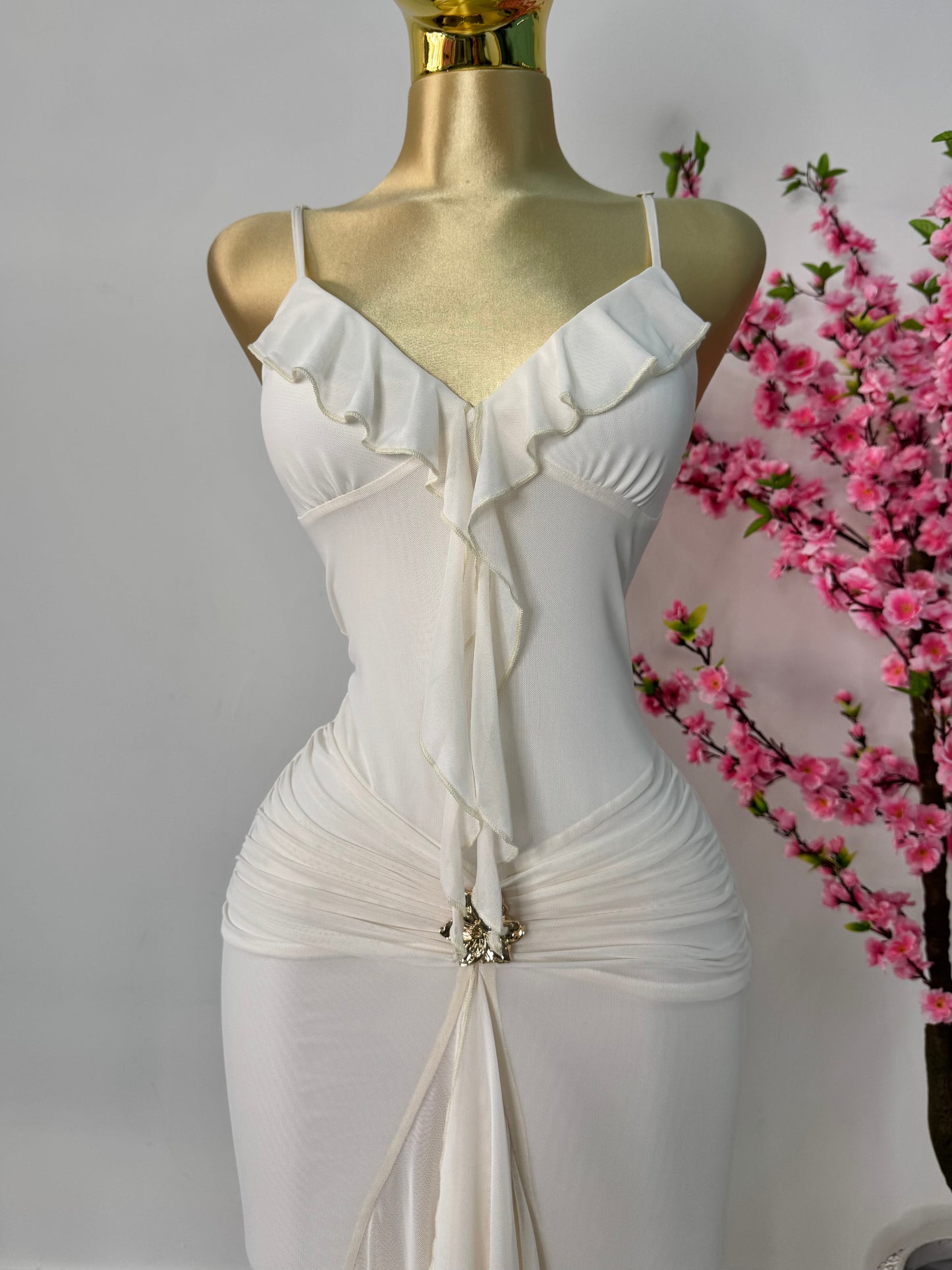 Vestido Ivory mesh