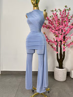 Set azul cielo palazo