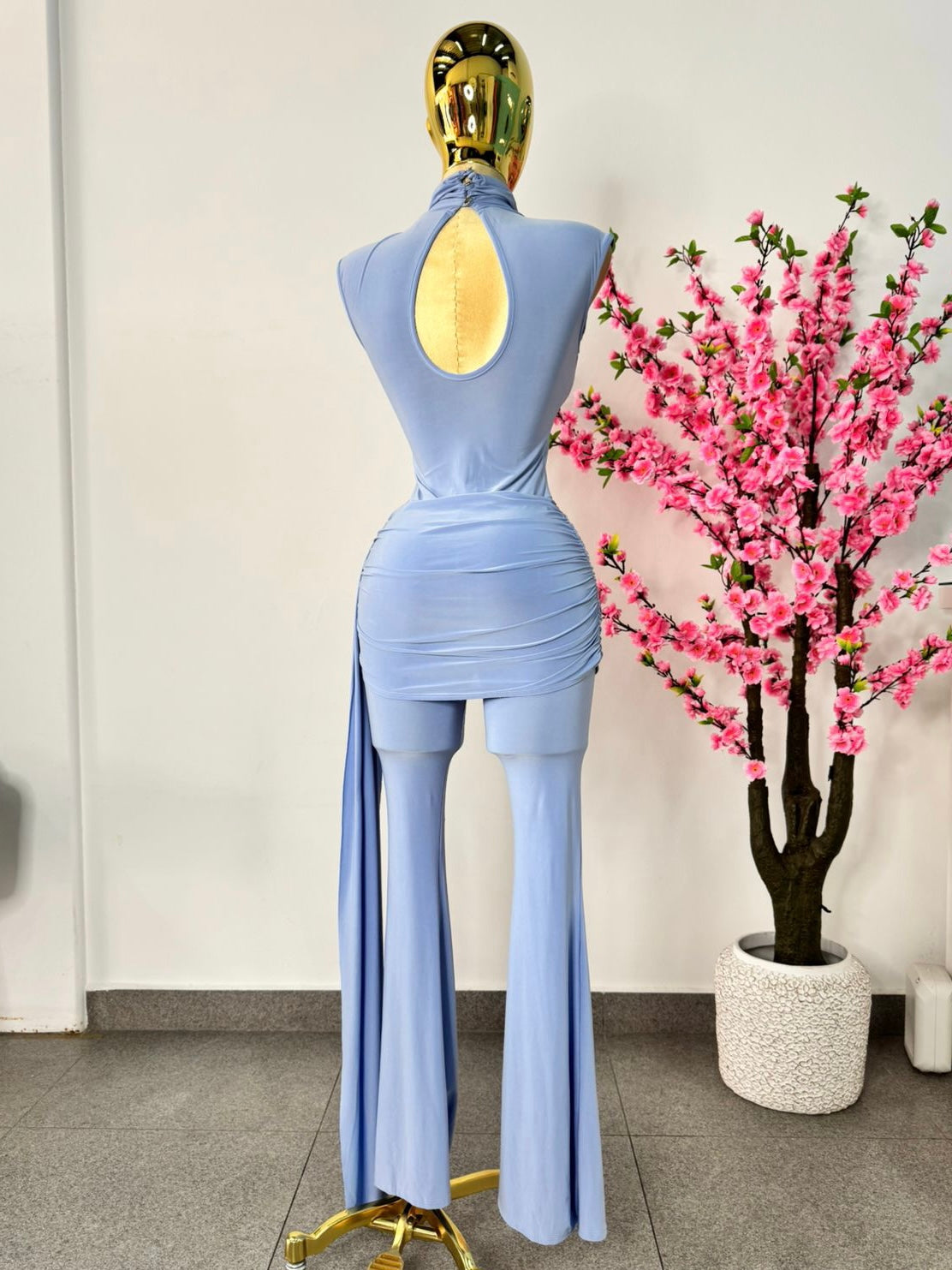 Palazo baby blue