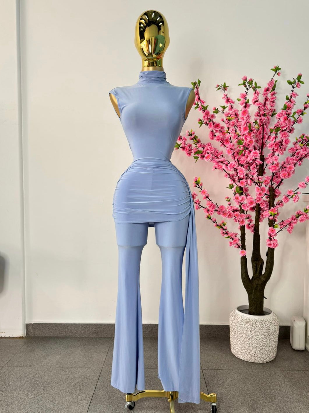 Palazo baby blue