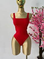 Body rojo sin costuras