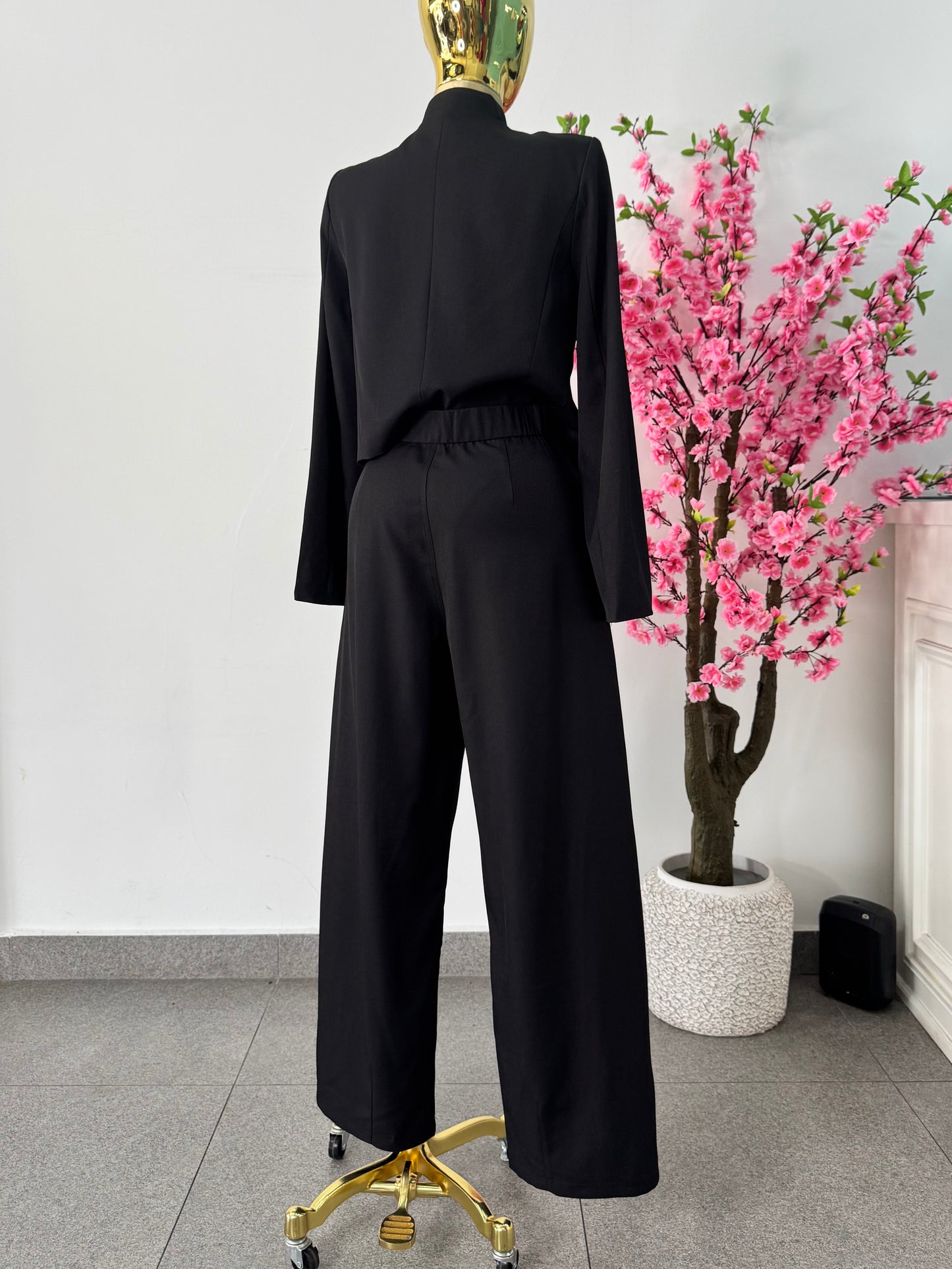 Conjunto blazer negro