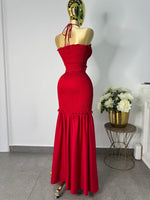 Vestido largo rojo