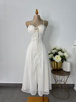 Vestido blanco tirantes