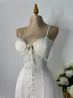Vestido blanco tirantes