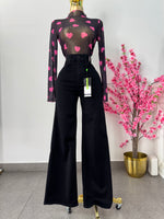 Vibrant corte recto negro