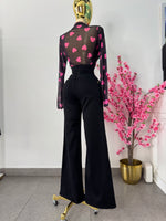 Vibrant corte recto negro