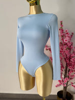 Body azul cielo de algodón