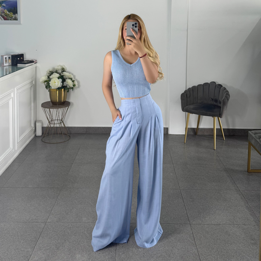 Set baby blue