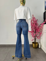 Vibrant corte campana claro con dobles abajo y push up