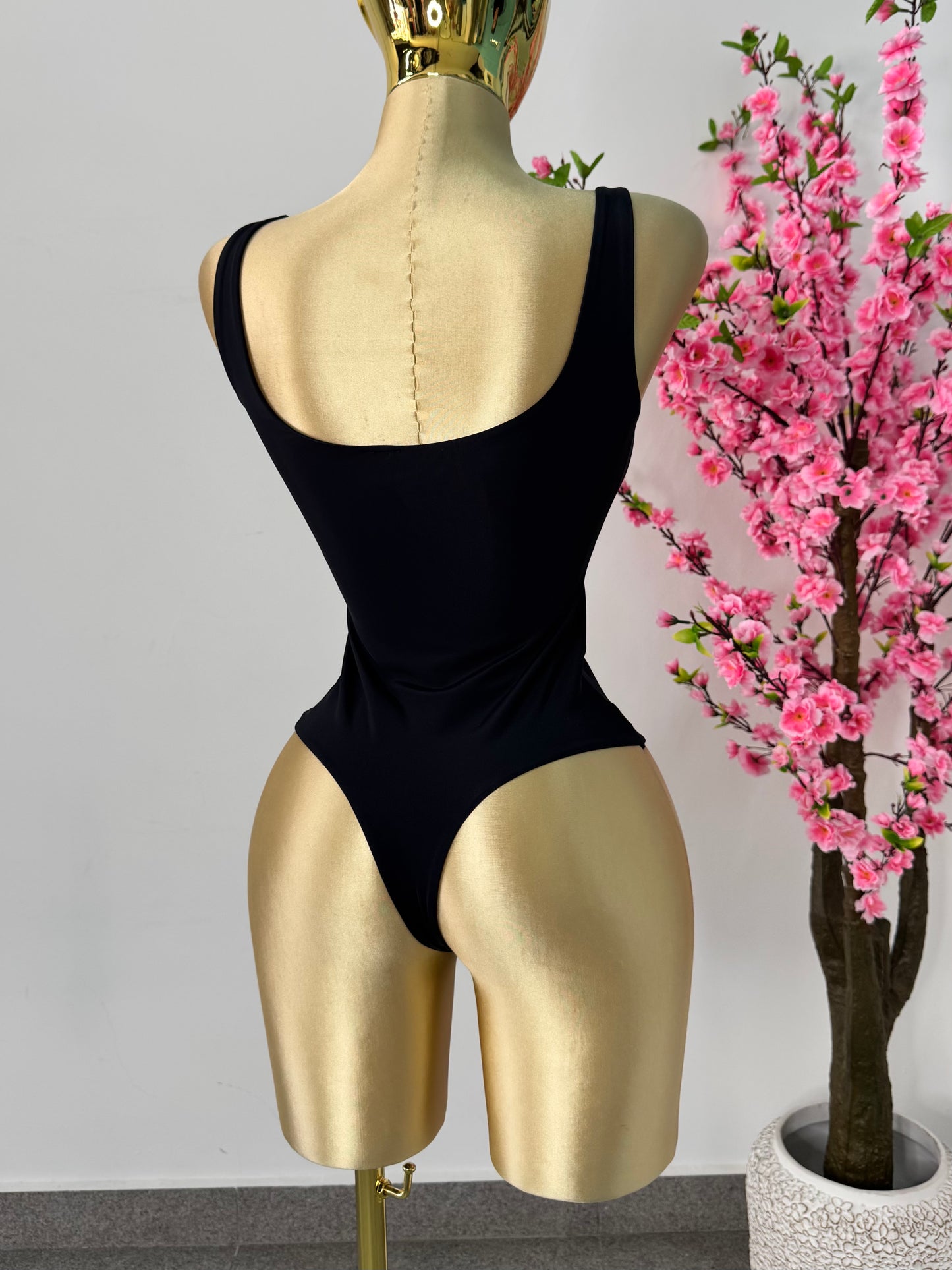 Body licra negro