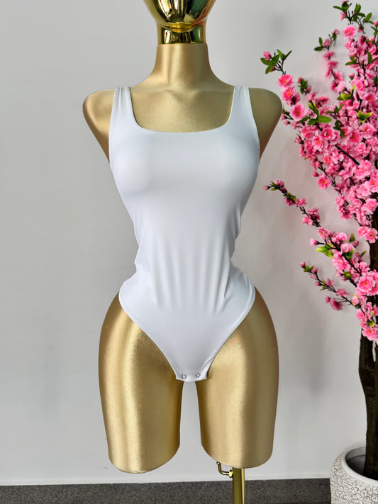 Body licra blanco