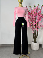 Vibrant corte recto negro