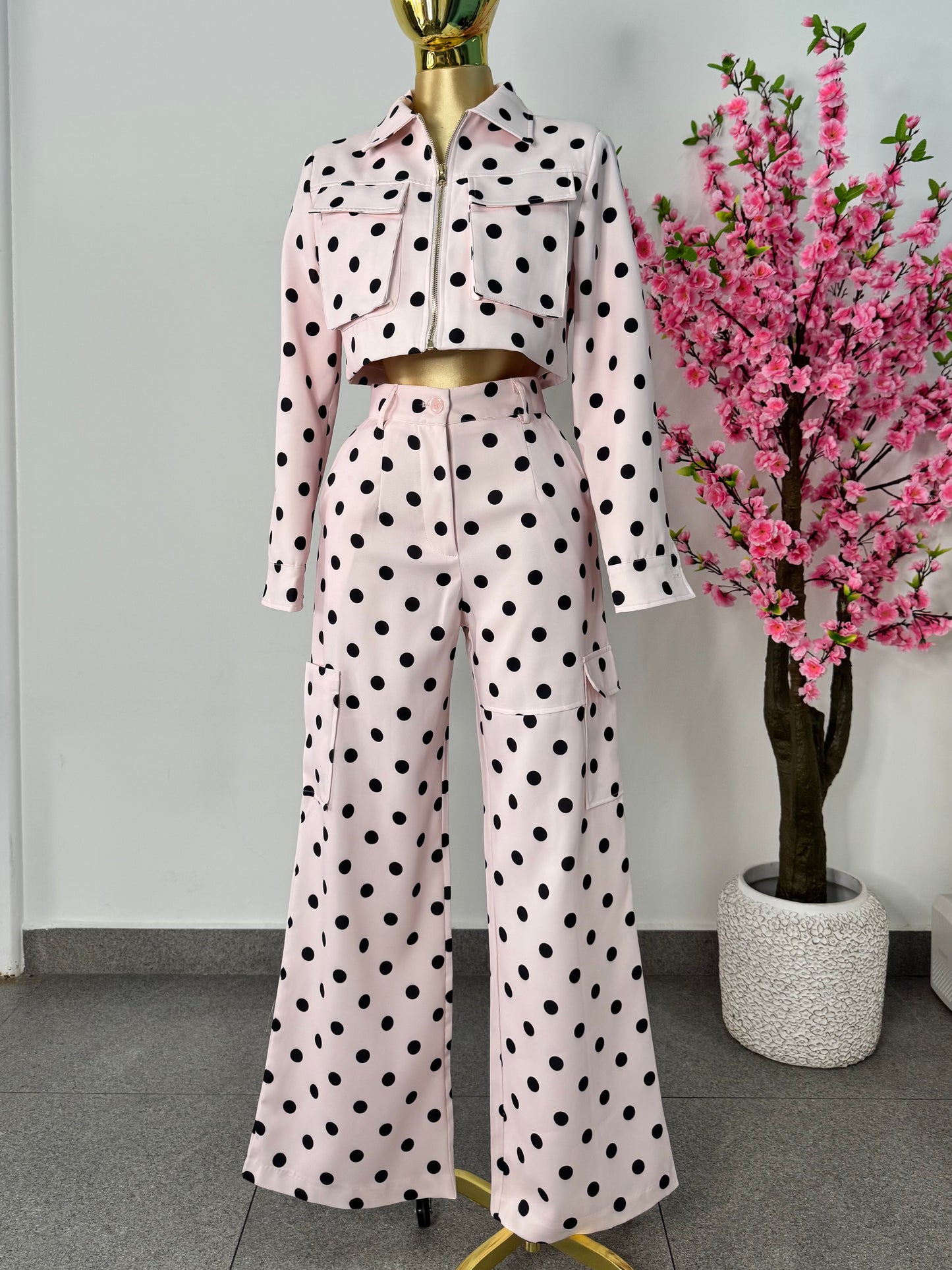 Set polka rosita