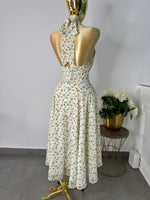 vestido midi limones