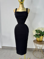 Vestido negro licra
