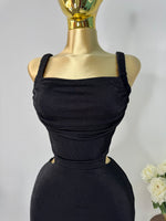Vestido negro licra