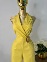 Palazo Amarillo lino
