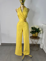 Palazo Amarillo lino
