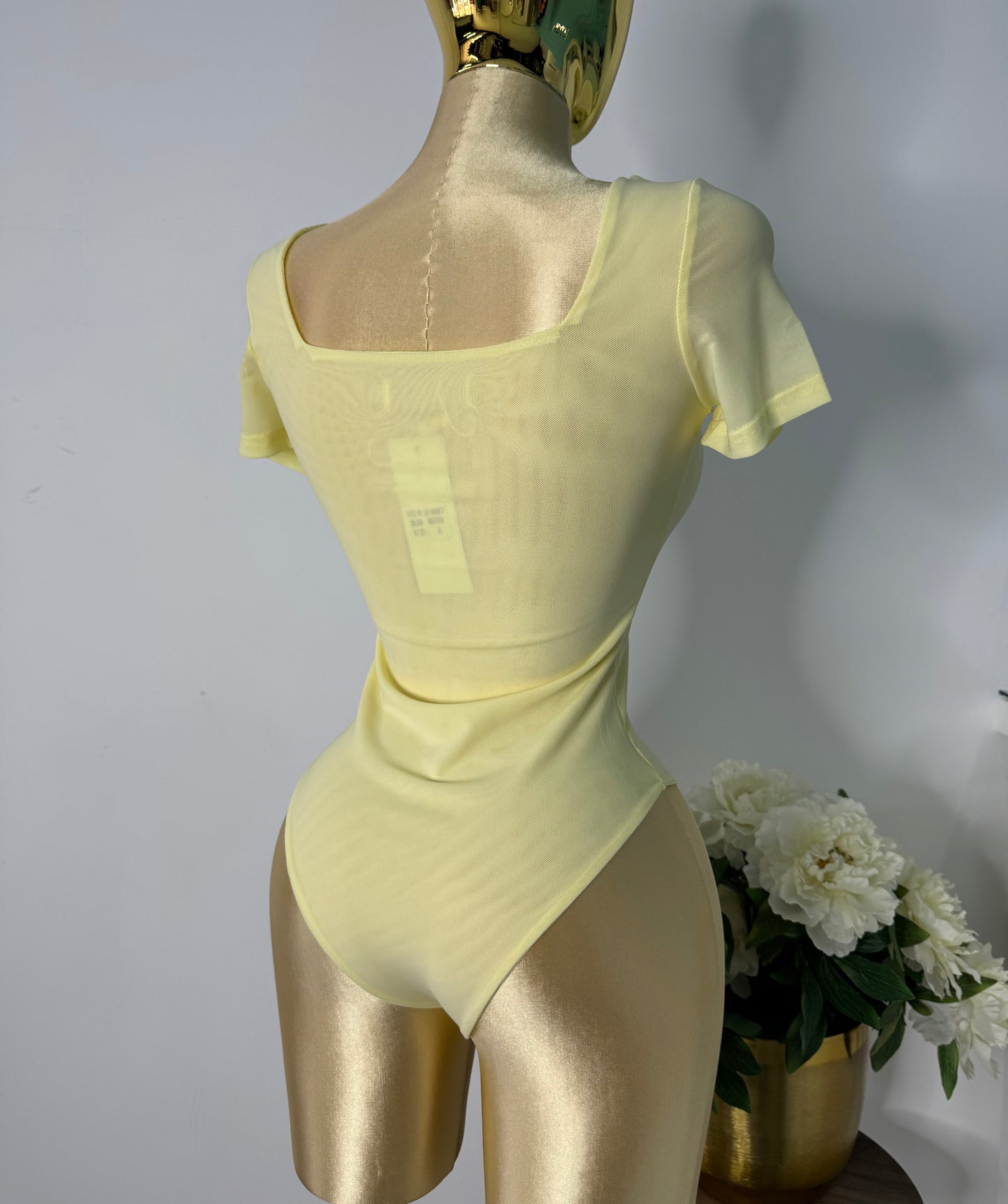 Body amarillo mesh